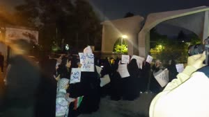 حمایت دانشجویان تهرانی از عملیات سپاه علیه رژیم صهیونیستی