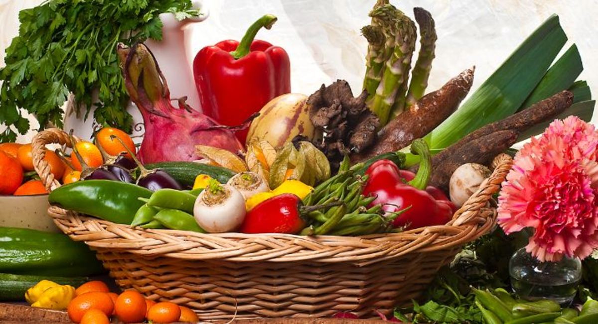 آبرسانی به پوست با استفاده از انواع سبزیجات در رژیم غذایی