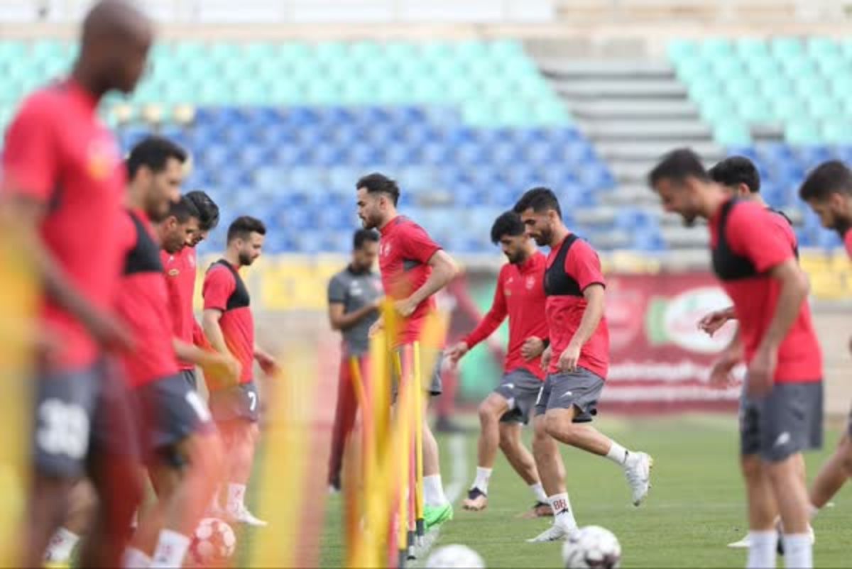 پرسپولیس آماده بازی با نفت آبادان شد