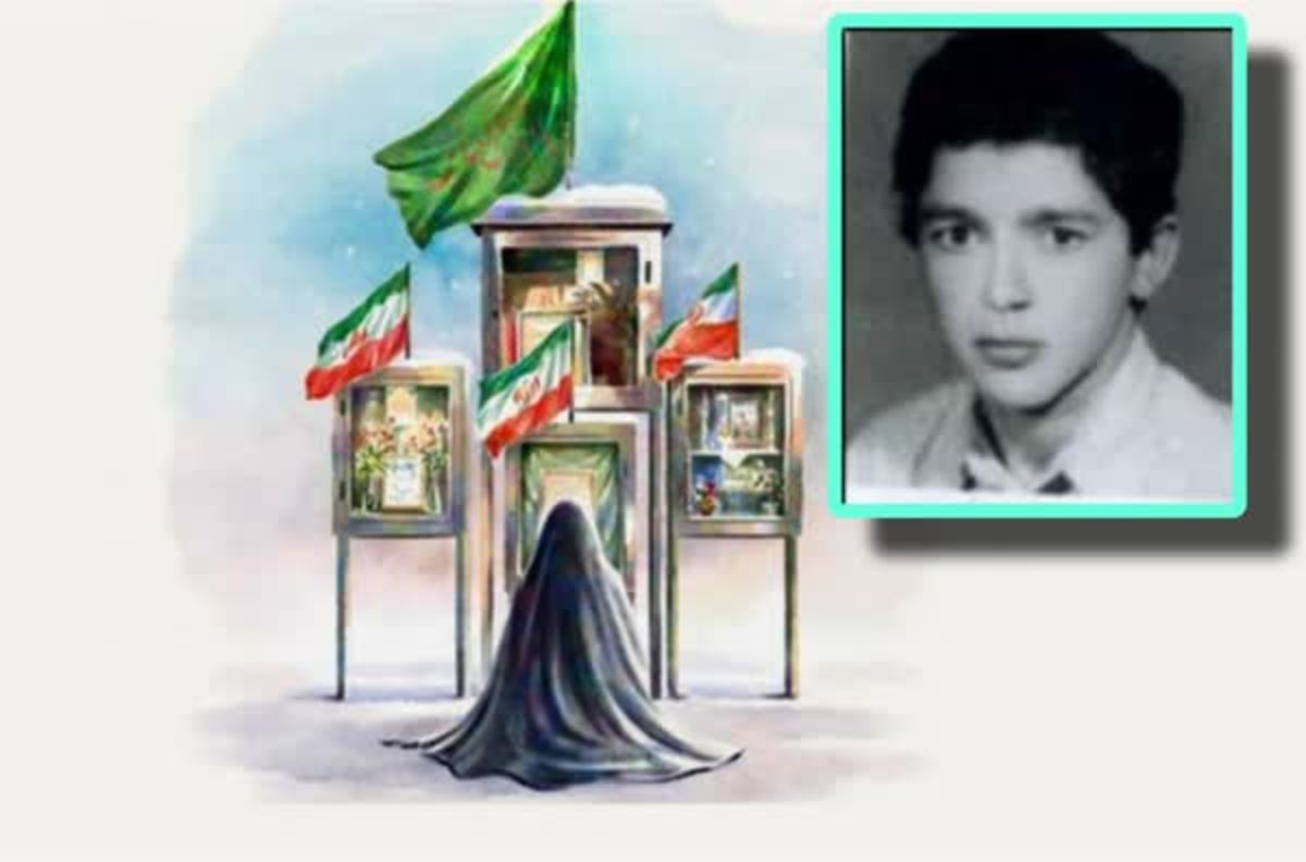 مادر شهید درمیانی، از شهدای تایباد، پس از ۴۰ سال به فرزندش پیوست
