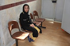 بازداشت سارا، موادفروش موتورسوار در تهران