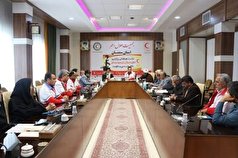برگزاری بزرگداشت امدادگران هلال احمر در سمنان
