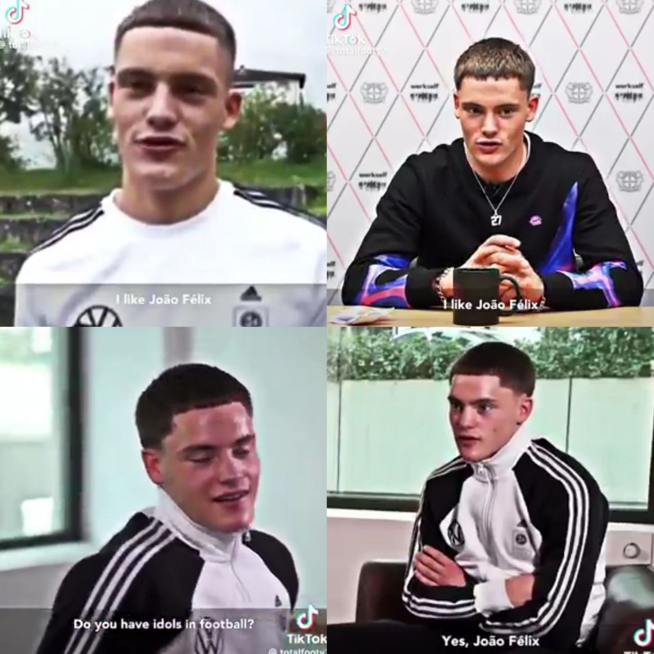 فلوریان ویرتس و الگوی فوتبالی او که هرگز نمی‌توانید حدس بزنید! / عکس