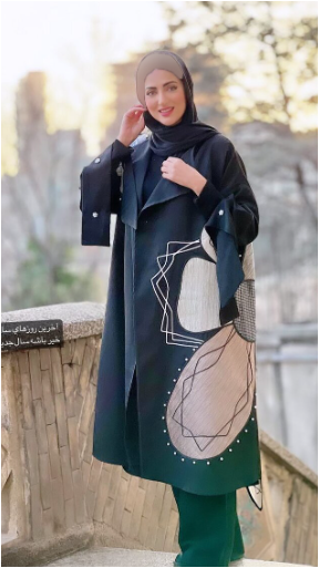 رونمایی هلیا امامی از لباس عیدش یک روز مانده به سال تحویل !