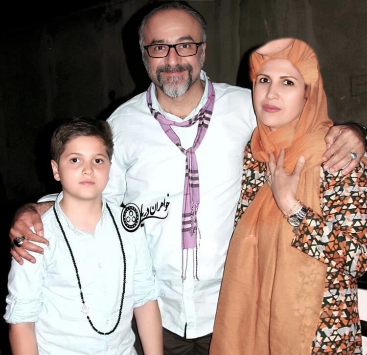 عکس خانوادگی حمید ابراهیمی/زن نگو طلا بگو!