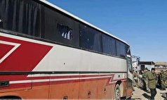 حمله تروریستی به اتوبوس حامل نیرو‌های ارتش سوریه ۲۲ کشته برجای گذاشت