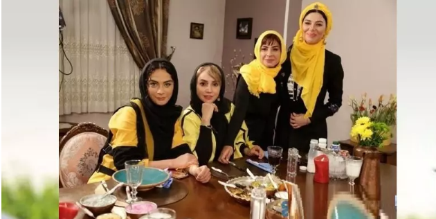 عکس/شب دخترونه ۴ بازیگران زن با یک شام مفصل