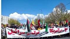 راهپیمایی زنجانی‌ها در حمایت از عملیات وعده صادق