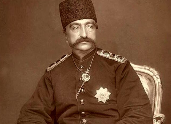 (عکس) شباهت بسیار زیاد شاهزاده ماهان کرمان به ناصرالدین شاه قاجار