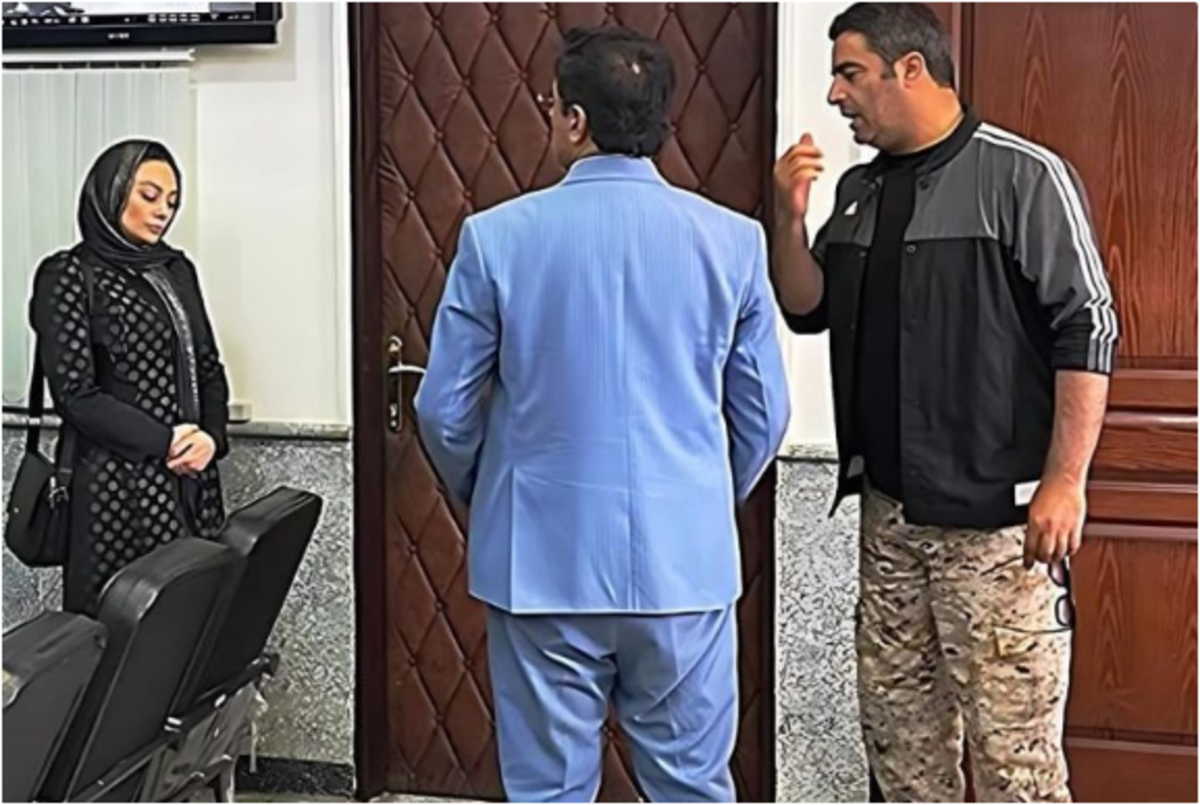 تیپ عجیب منوچهر هادی در دادسرا سوژه شد