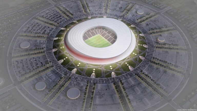 ورزشگاه ۱۰۰ هزار نفری منچستر یونایتد در برابر این ابر پروژه مراکش هیچی نیست!