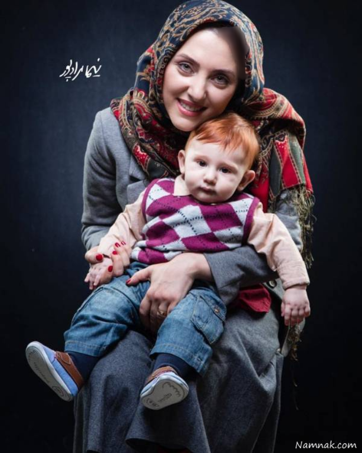 چهره اروپایی پسر مهسا کرامتی با موهای نارنجی شوکتون میکنه چهره اروپایی پسر مهسا کرامتی با موهای نارنجی شوکتون میکنه