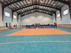 افتتاح سالن ورزشی شهدای روستای «انارمرز» جویبار بعد از ۱۷ سال