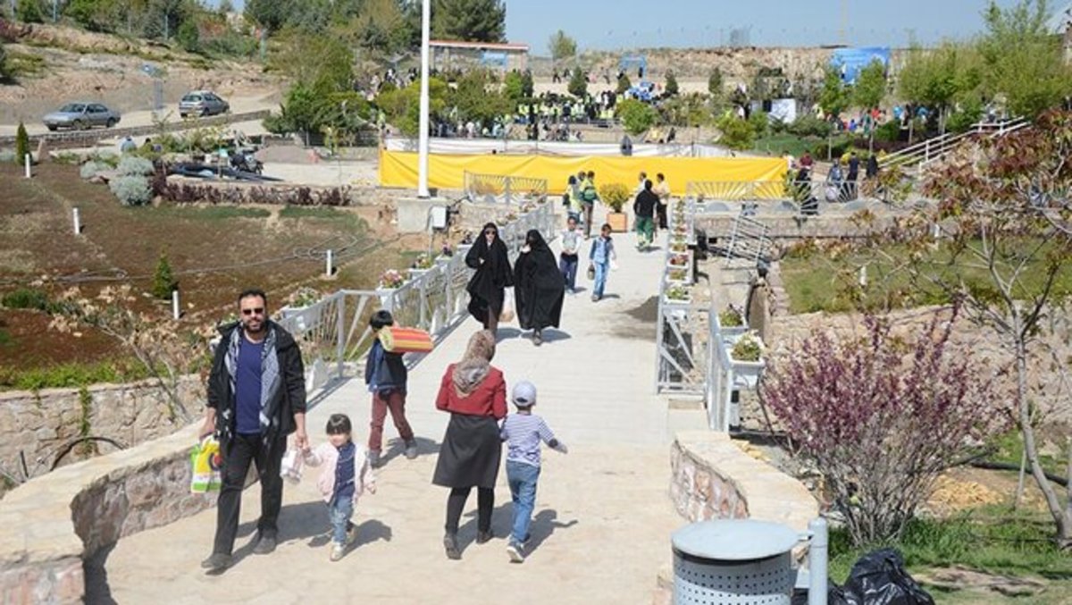 بازدید بیش از ۳۰۰۰ نفر از منطقه گردشگری هفت حوض