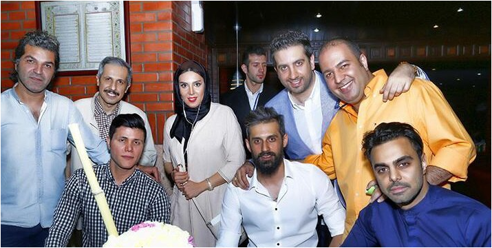 ضیافت افطار لیلا بلوکات با حضور همسر نرگس محمدی و جواد رضویان و بازیگران مشهور دیگر+عکس