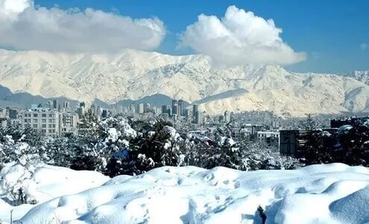 توچال با دمای ۱۴ درجه زیر صفر سردترین نقطه کشور شد
