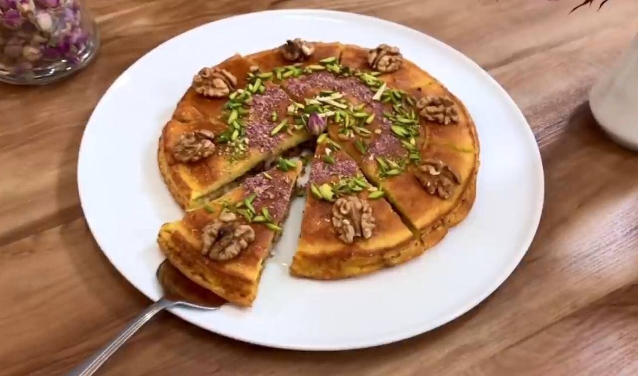این دسر در مهمانی‌ها آبروتون رو میخره! /صفر تا صد تهیه خاگینه مغزدار