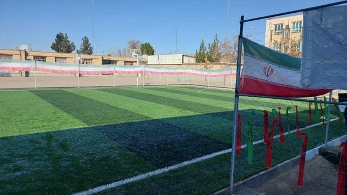 ساخت بیش از ۱۶۰ زمین چمن در استان خراسان رضوی