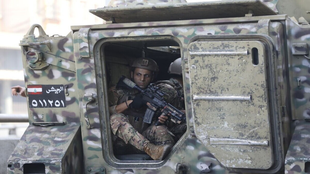 درگیری مسلحانه بین ارتش لبنان و مردان مسلح در مرز شرقی در منطقه معربون