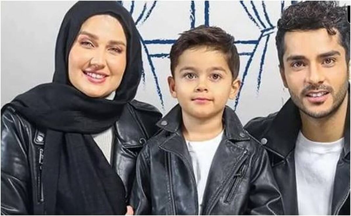 قابی خانوادگی از ساعد سهیلی کنار همسر فرانسوی و فرزندان دو رگه اش پر بازدید شد