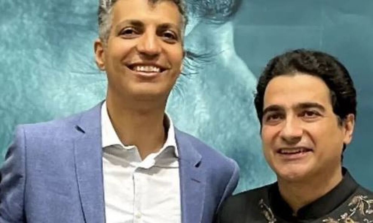 تیپ کژوال و اسپرت عادل فردوسی پور در کنار یک چهره محبوب استقلالی+عکس