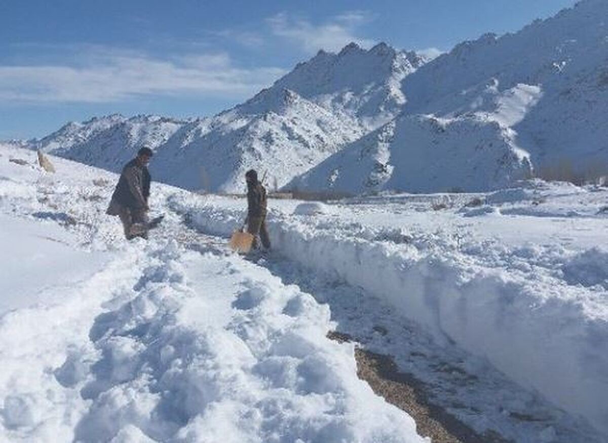 سرمای شدید جان دو نفر را در افغانستان گرفت