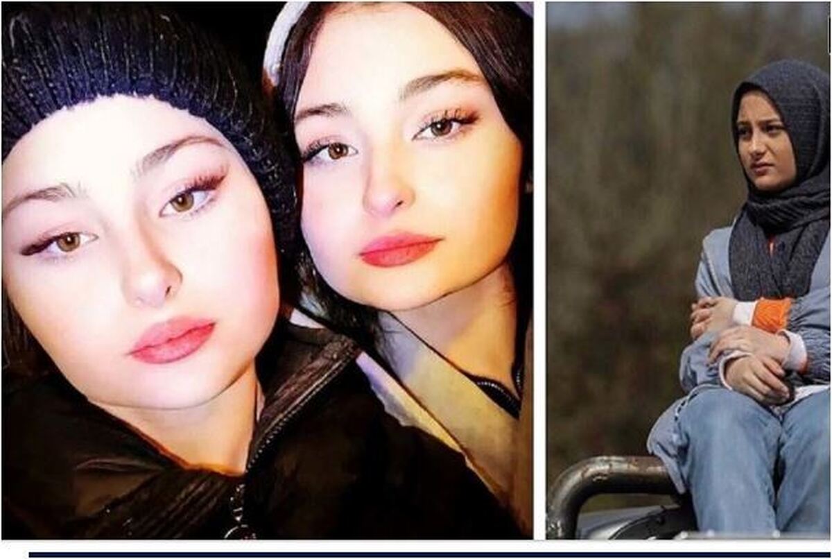 گریم جالب سارا و نیکا با کلی سبیل /چقدر بانمک شدند! +عکس