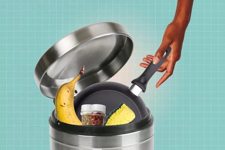 پاک‌سازی آشپزخانه با دور ریختن این ۱۰ چیز