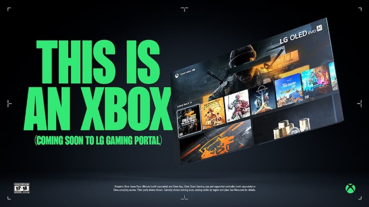 اپلیکیشن پرطرفدار Xbox در تلویزیون‌های هوشمند و جدید ال‌جی