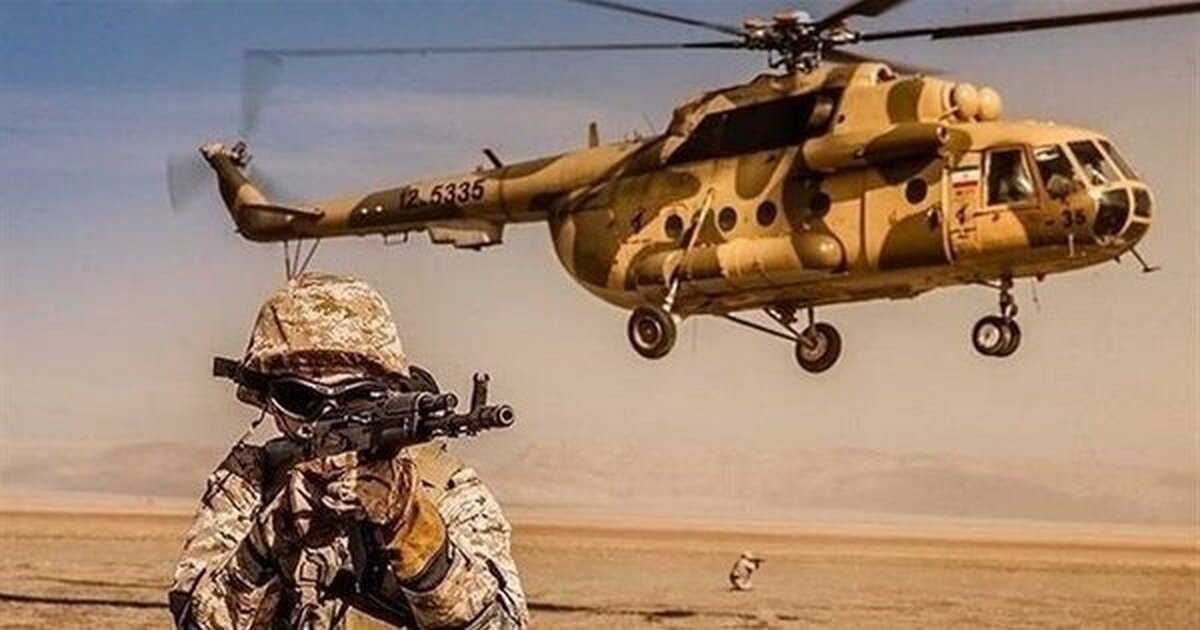 تمرین بالگرد‌های رزمی هوانیروز سپاه در رزمایش پیامبر اعظم ۱۹