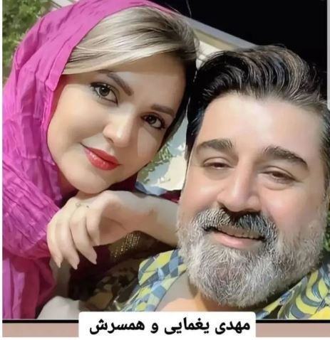گوشه‌ای از عاشقانه‌های خواننده خوش صدا با همسر کم سن و سالش! +عکس