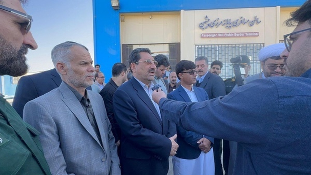 بازدید وزیر صمت از پایانه مرزی و پایان مسافربری 