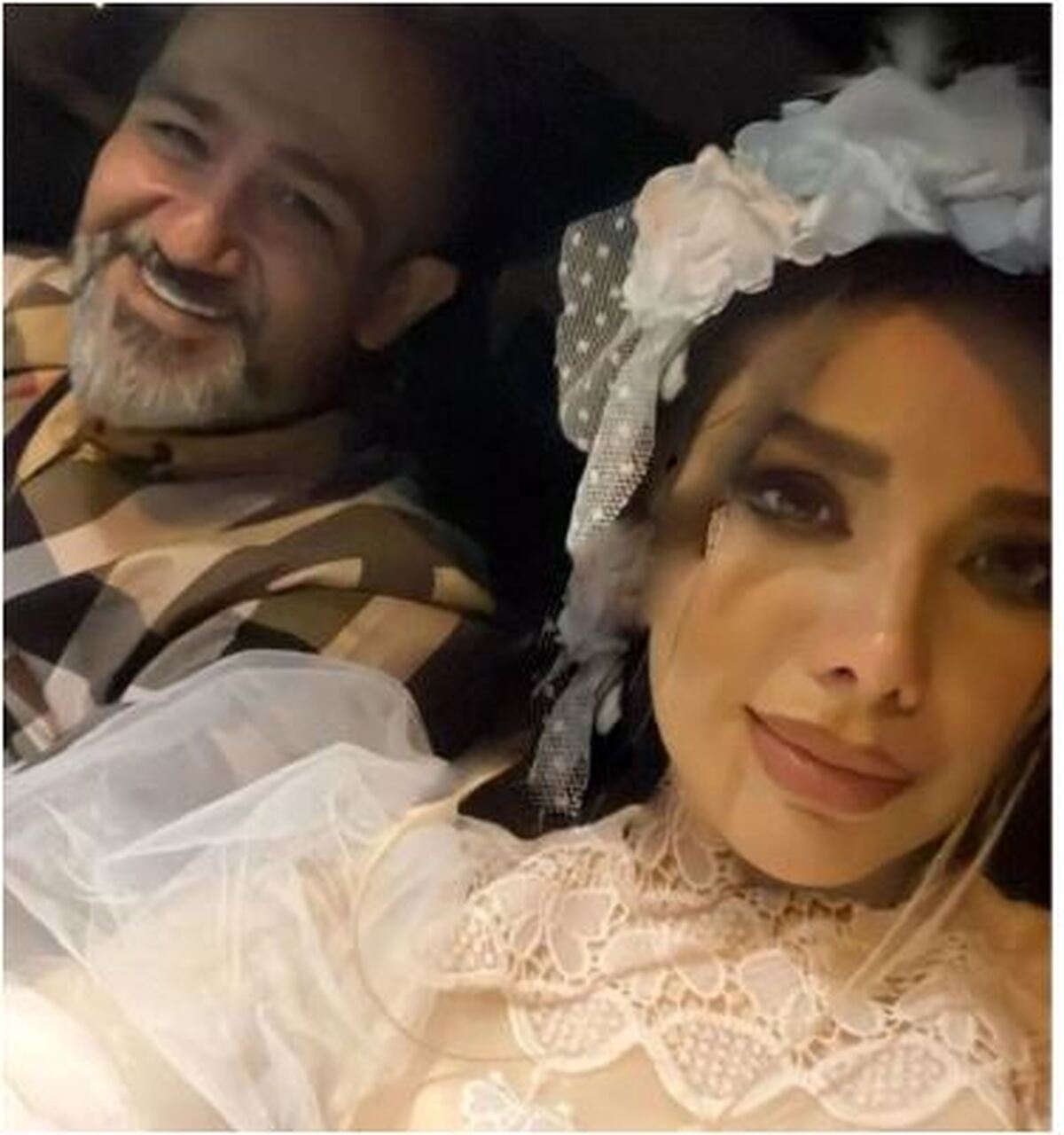 دونفره‌های عاشقانه و دیدنی مهران غفوریان و همسر زیبایش در جشن عروسی شان پر بازدید شد+تصاویر