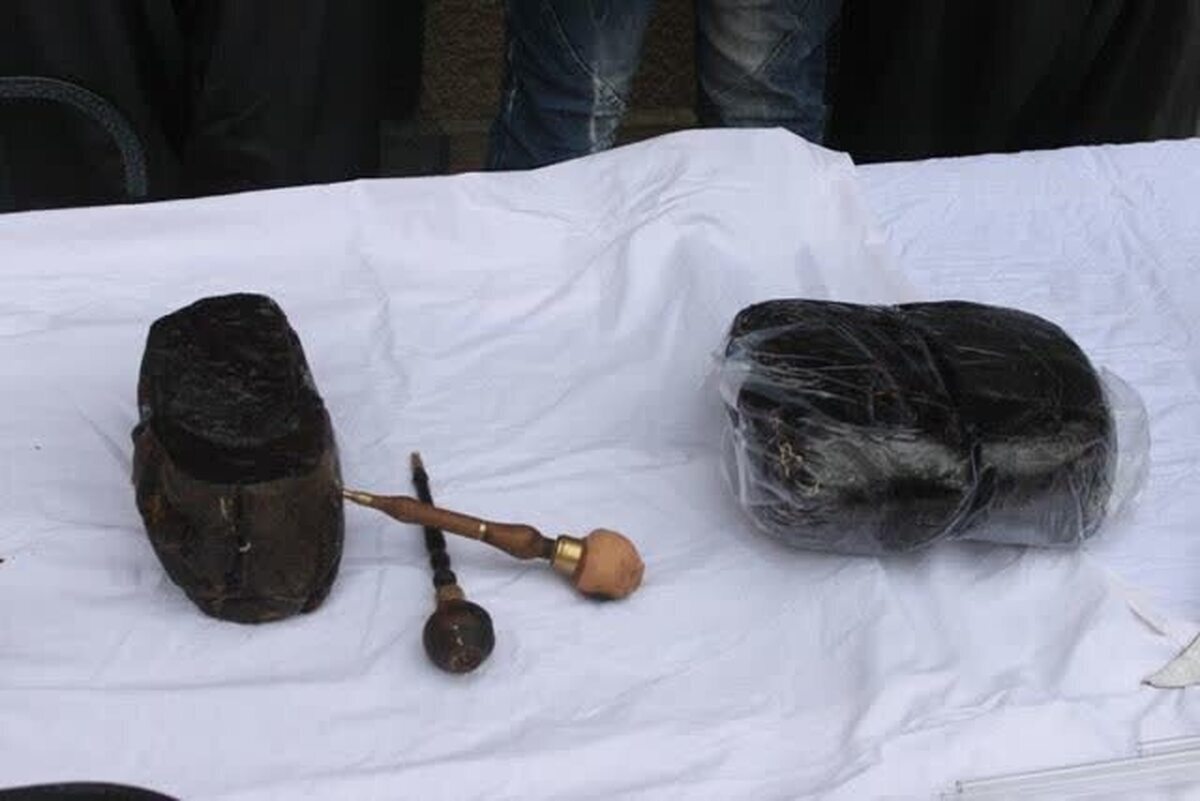 کشف و ضبط ۴ کیلو تریاک توسط پلیس مبارزه با مواد مخدر کرمانشاه