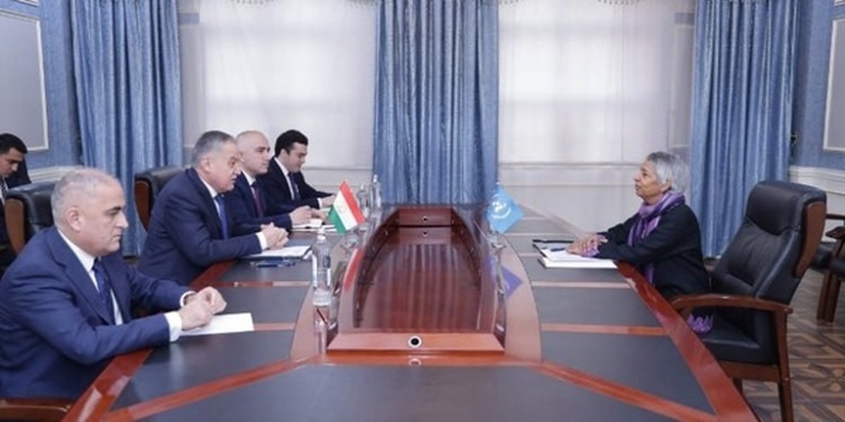 دیدار وزیر خارجه تاجیکستان با هماهنگ‌کننده دائم ملل متحد