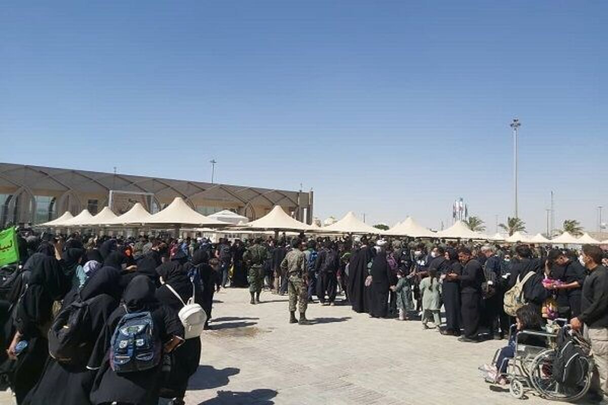 آمار تردد از مرز مهران از ابتدای ماه رجب