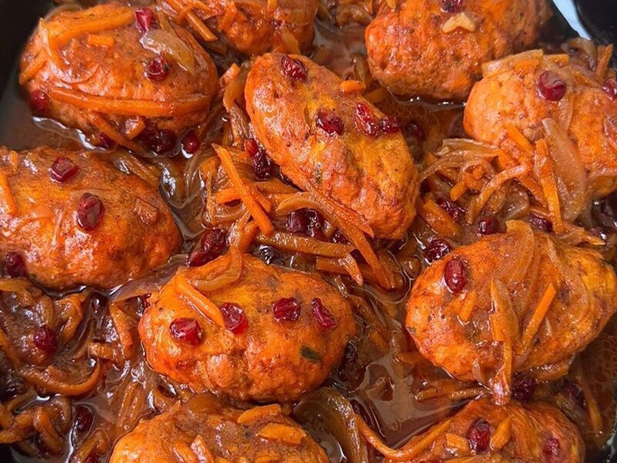 آموزش گام به گام برای پخت کوفته سماق با مرغ/این غذا حرف نداره!