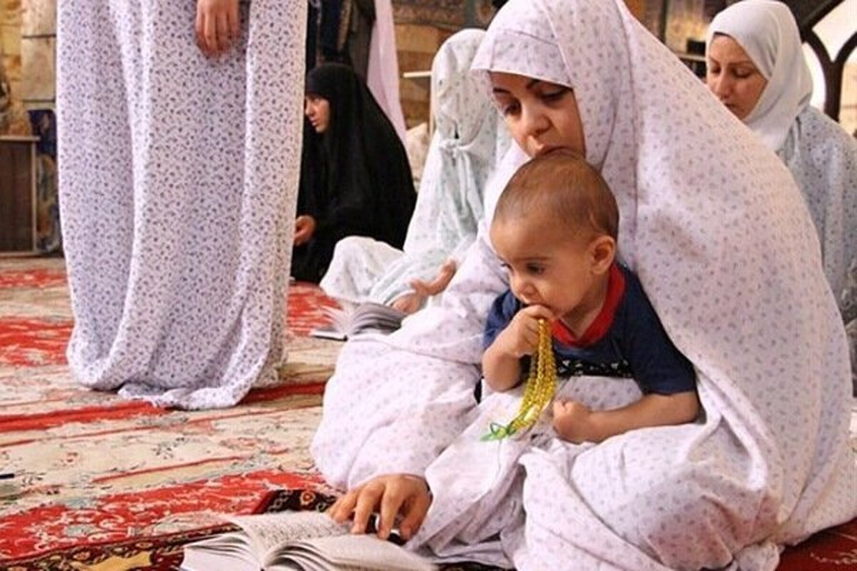 شرکت بیش از ۱۰۰۰ نفر در مراسم اعتکاف شهرستان آق‌قلا