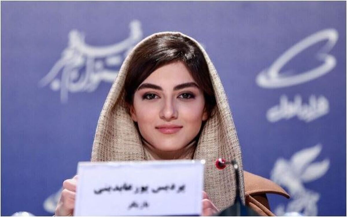 پرتره سیاه و سفید پردیس پور عابدینی با فیگور دلبرانه اش غوغا کرد