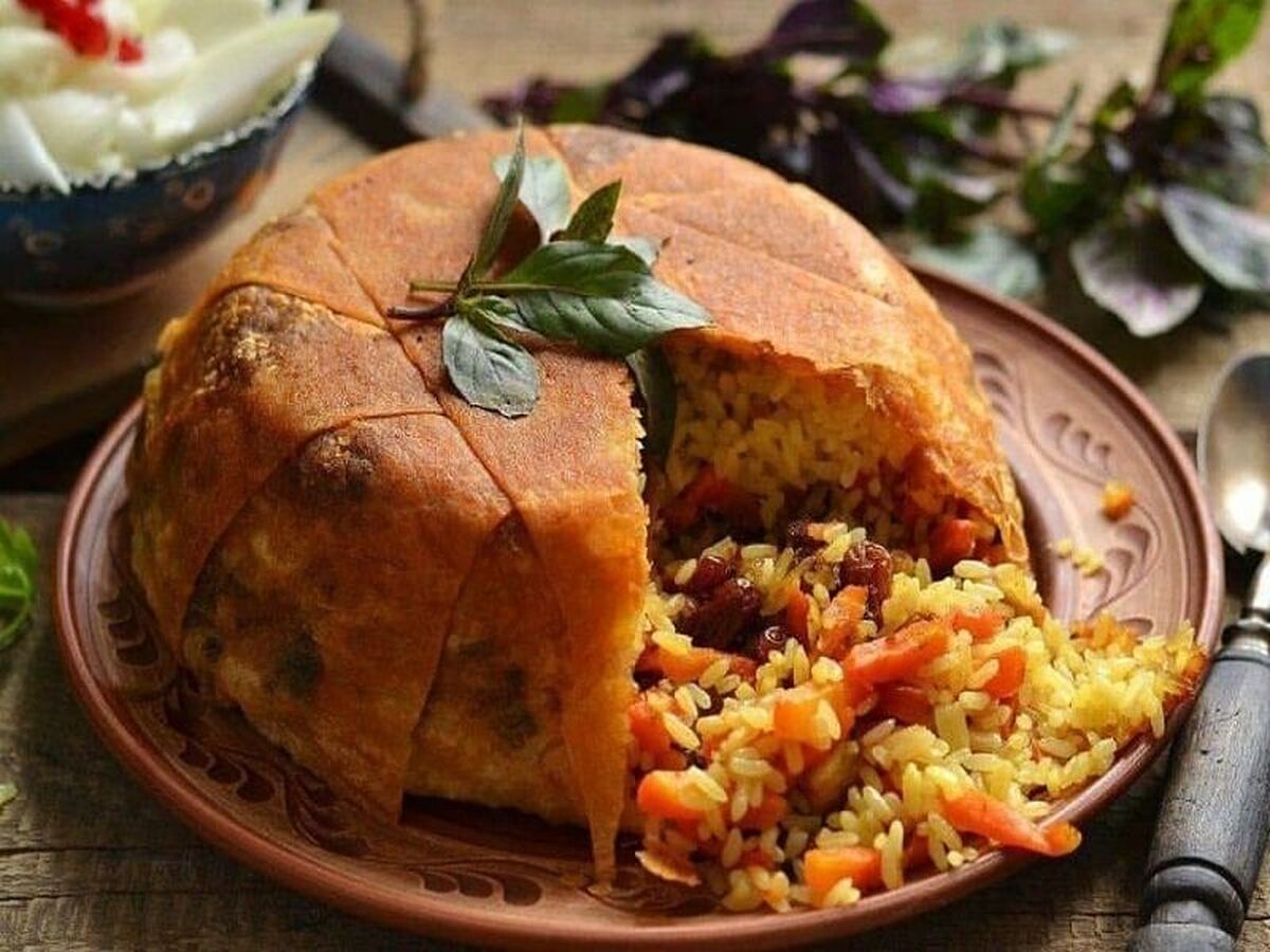 شاه پلو با رسپی آذربایجانی /انگشتاتم باهاش میخوری!