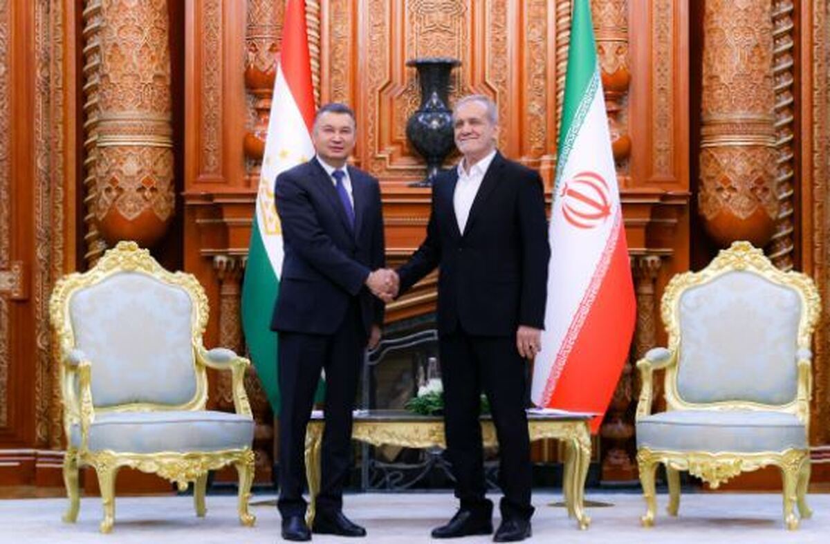 تاکید رئیس جمهور بر ارتباطات در هم تنیده و عمیق ایران و تاجیکستان
