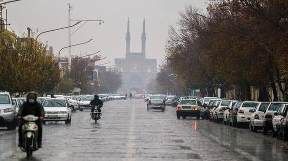 دو روز بارندگی در استان یزد