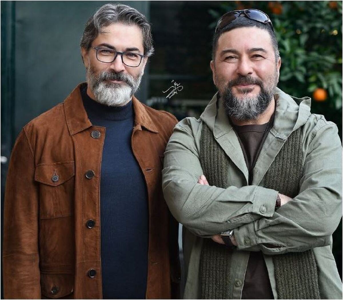 تصویر دونفره و دیدنی از پارسا پیروزفر کنار بابای زی‌زی‌گولو