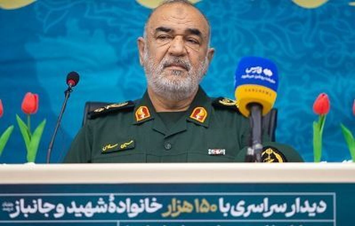 سردار سلامی سخنران اجلاسیه پایانی کنگره شهدای کاشان