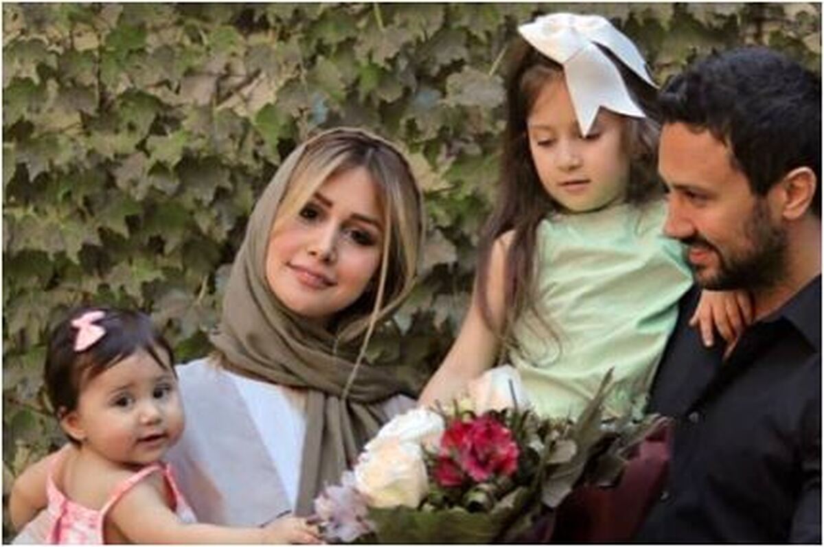 نمایی از خانواده شاد و دوست داشتنی شاهرخ استخری در یک شب خاص! +عکس