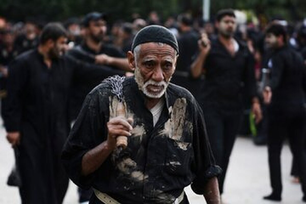 برگزاری مراسم تجلیل از پیرغلامان امام حسین در شهرستان قشم