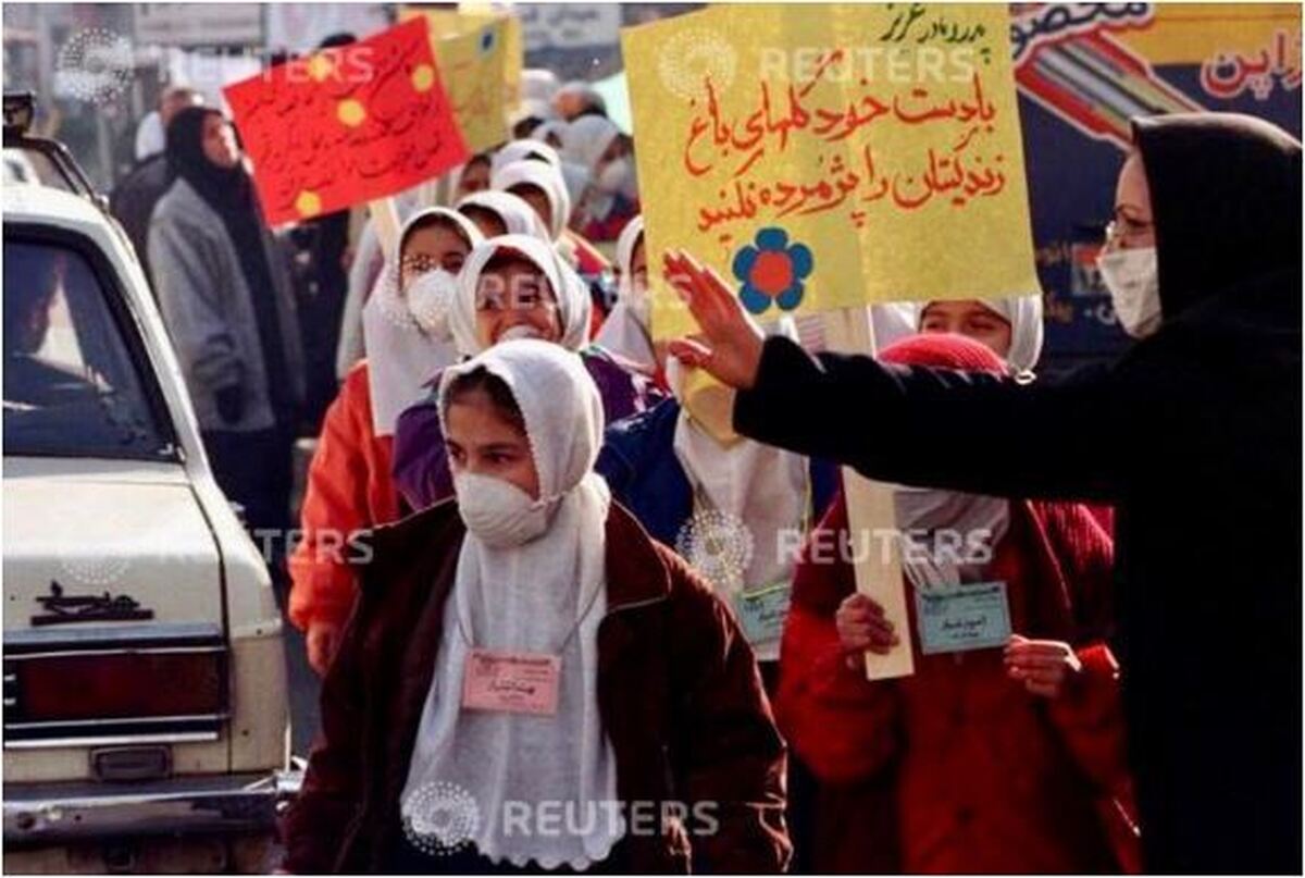 عکس عجیب از آلودگی هوای تهران از سال ۱۳۷۹!