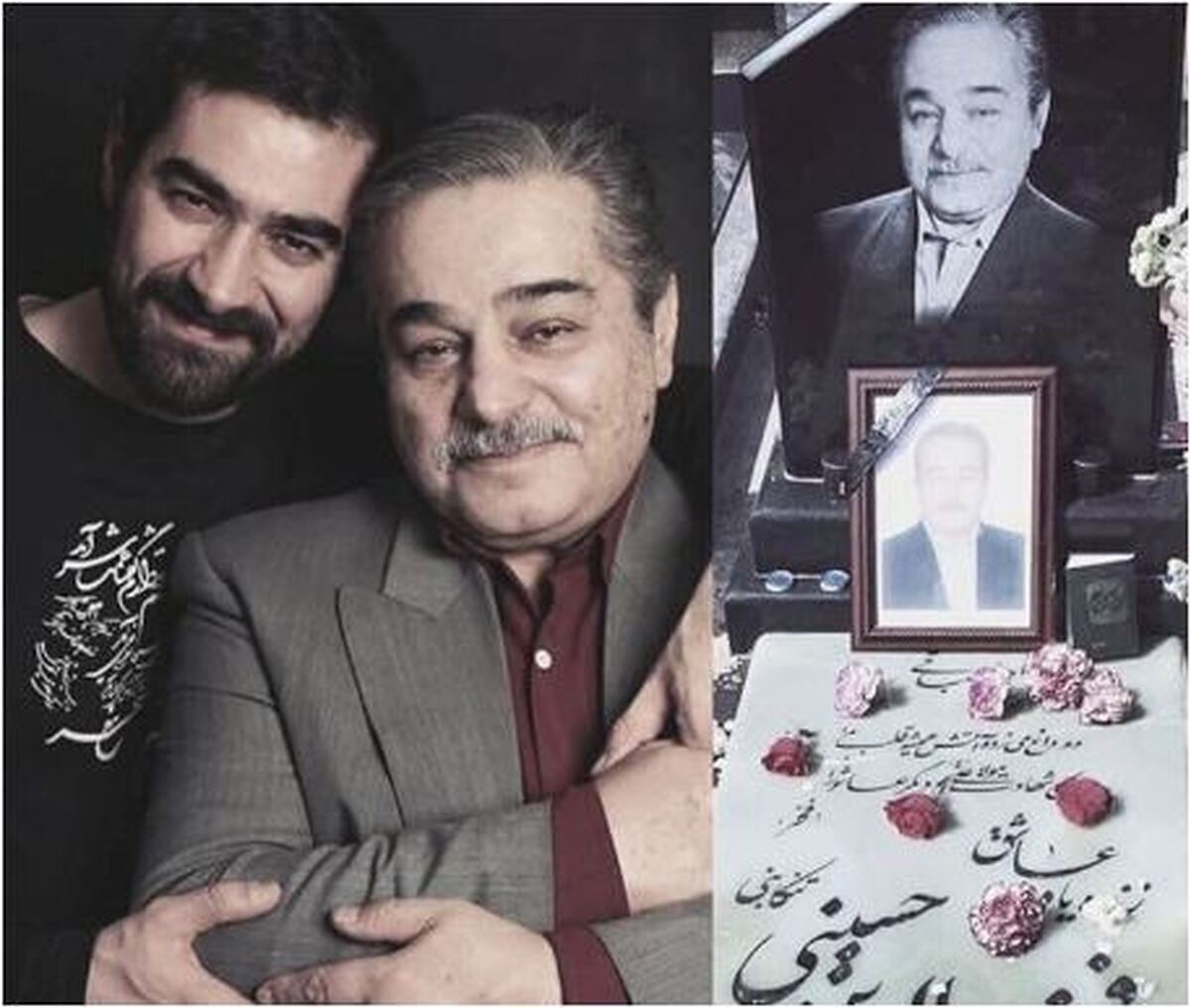 تصاویر بازپخش شده از محله عزادار پدر شهاب حسینی در زمان فوت ایشان