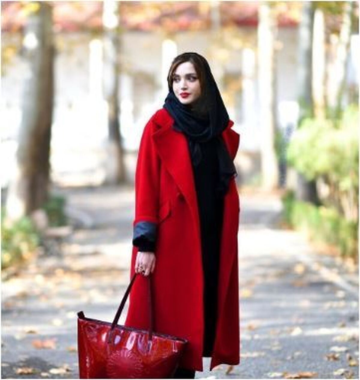 رونمایی بهنوش طباطبایی از استایل زمستانه اش با الگو برداری از خرس‌های قطبی! +عکس
