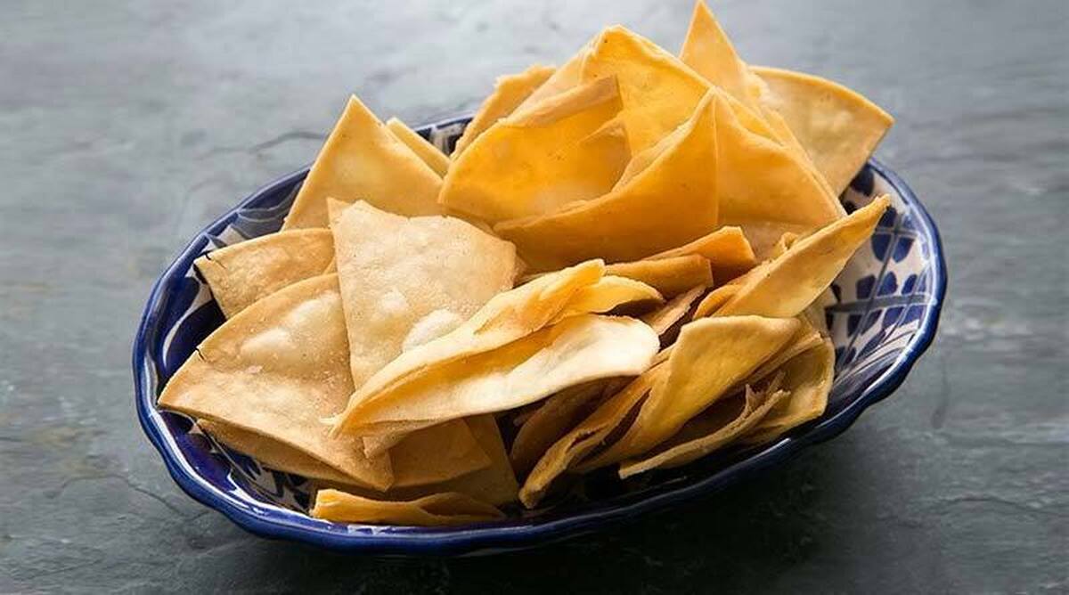 آموزش تهیه انواع چیپس‌های طعم دار در خانه